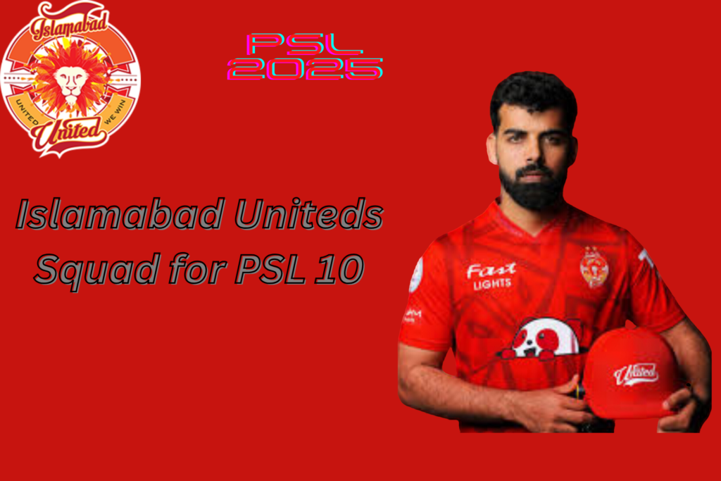 Islamabad United Squad