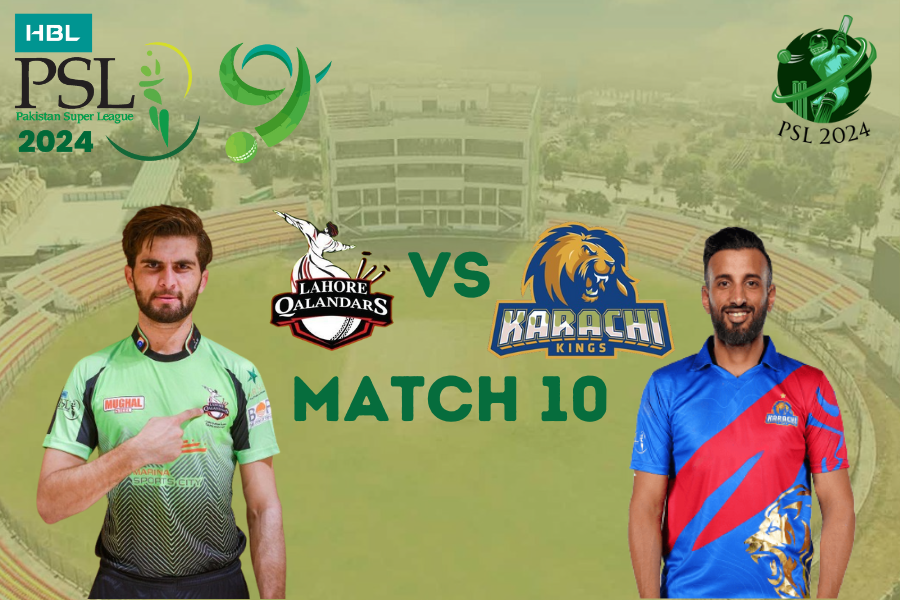 Lahore Qalandars Vs Karachi Kings