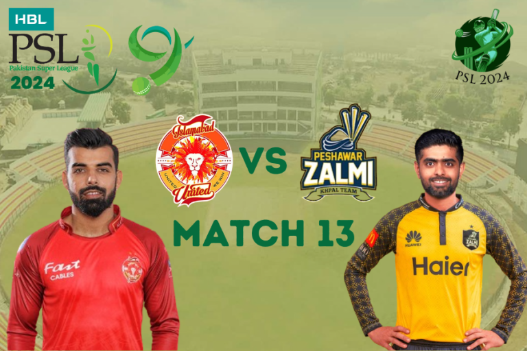 Islamabad United Vs Peshawar Zalmi