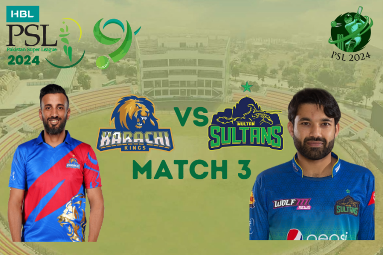 Multan Sultans Vs Karachi Kings