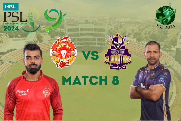 Islamabad United Vs Quetta Gladiators