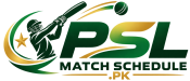 PSL Match Schedule Logo
